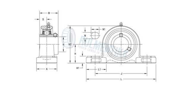 Lagar UCP311 Koyo