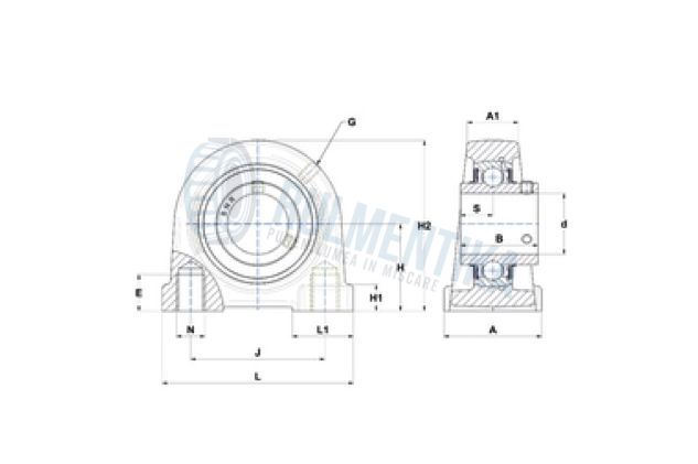 Lagar UCPAE207 SNR