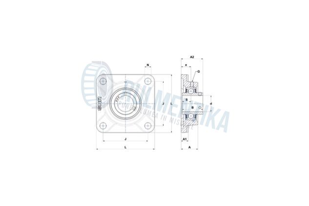 Lagar SUCF206 INOX IMP