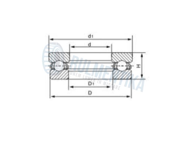 Rulment 51311 URB