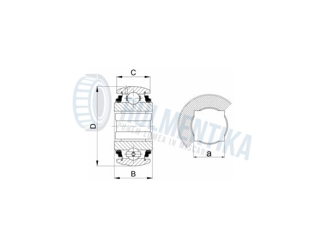 Rulment GVKE30-211 KTTB