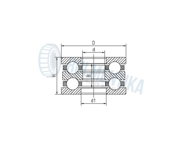 Rulment 52307 ZKL