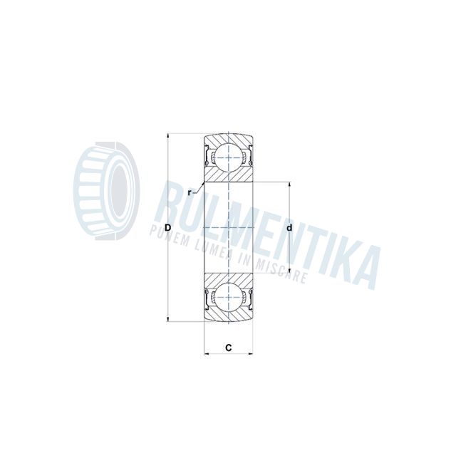 Rulment G206 NPPB PFI