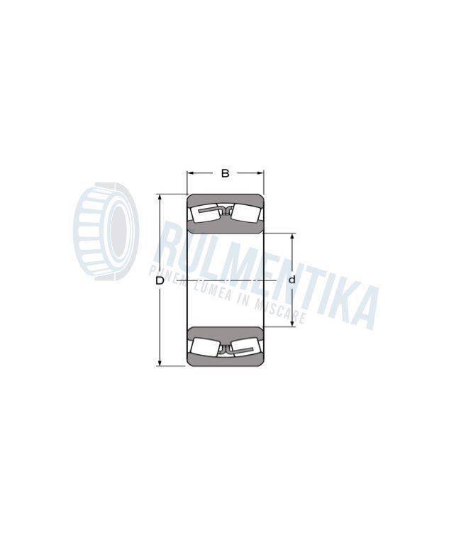 Rulment 22311 EAW33/C3 SNR