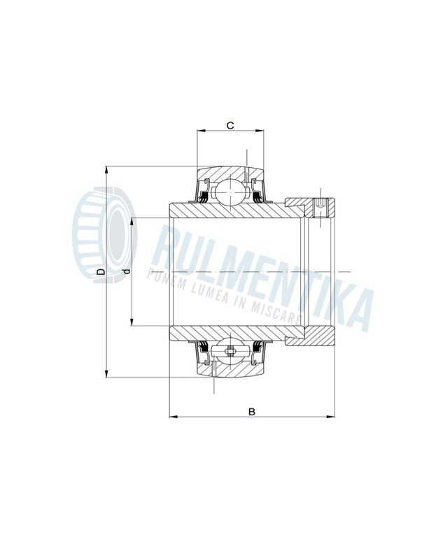 Rulment EX309-26 SNR